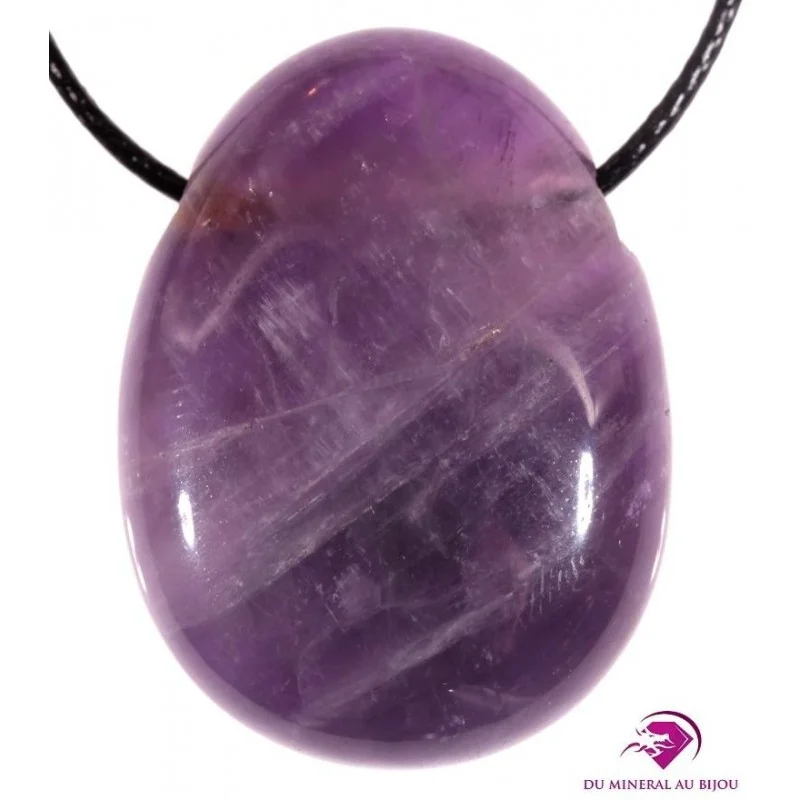 Pendentif AmEthyste percEE