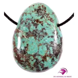 Pierre percée en Turquoise