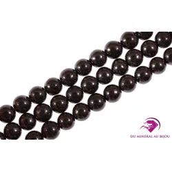 10 Perles rondes de Shungite 6mm