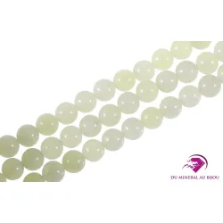 Perles rondes Jade 6mm