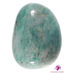 Galet poli d'Amazonite de Madagascar