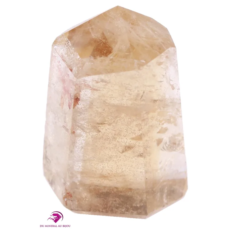 Pointe Citrine polie