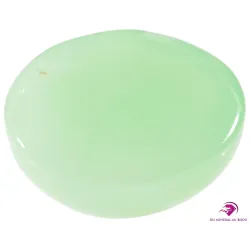 Cabochon poli en Chrysoprase