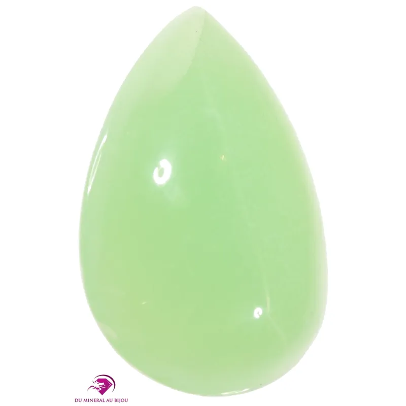 Chrysoprase cabochon