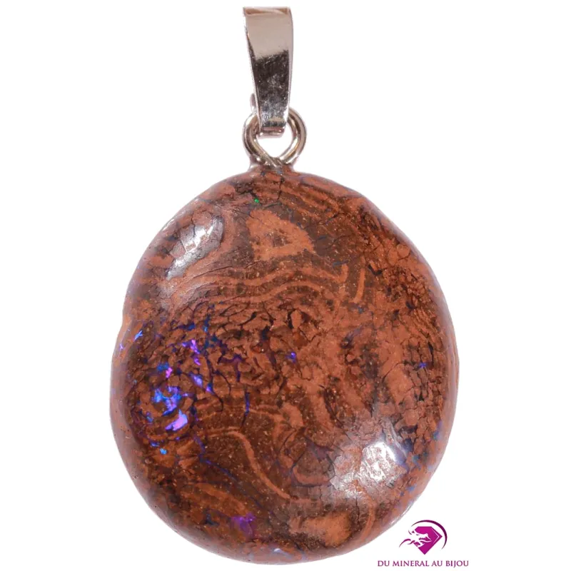 Pendentif en Opale Boulder