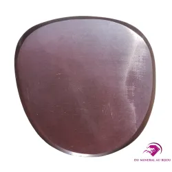 Cabochon papillon en Obsidienne arc-en-ciel, œil céleste