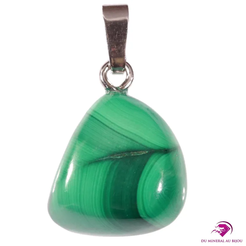 Pendentif en Malachite