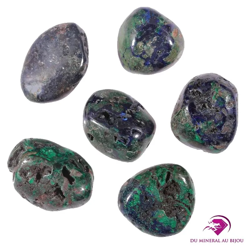 Azurite Malachite roulée