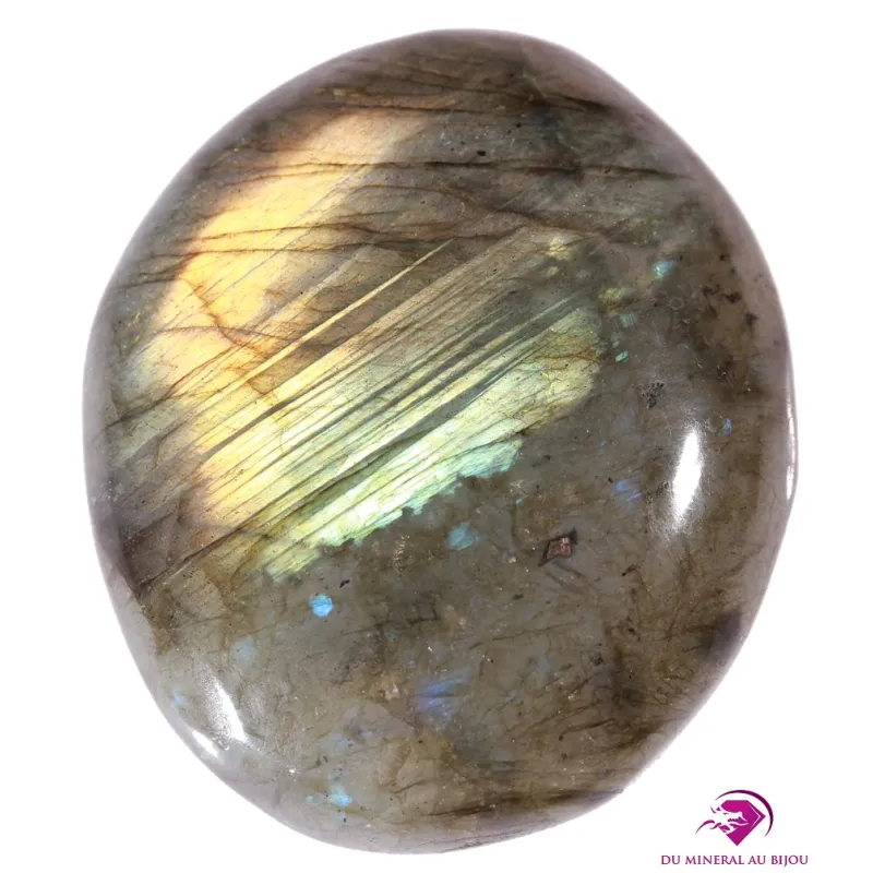 Galet de Labradorite