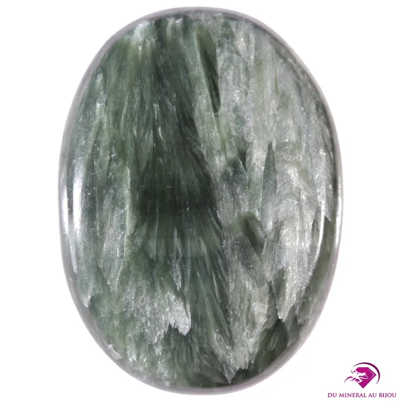 Cabochon en Séraphinite