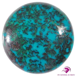 Cabochon en Chrysocolle du Pérou