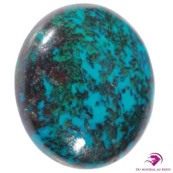 Cabochon en Chrysocolle du Pérou