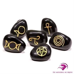 Symboles Wicca en Onyx
