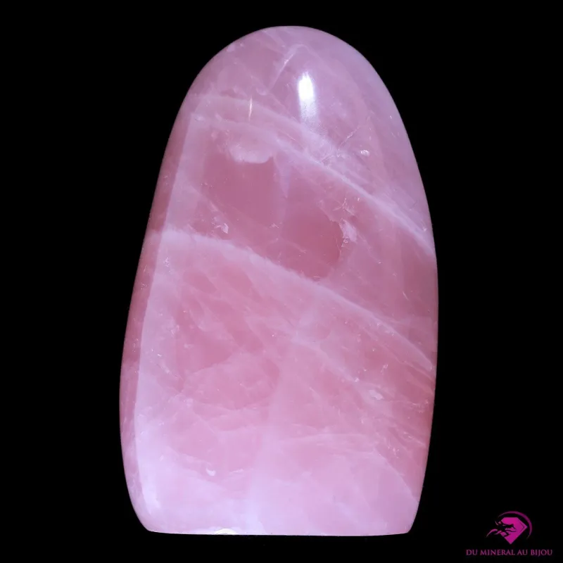 Forme libre en Quartz rose