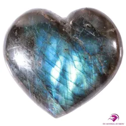 Cœur en Labradorite