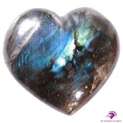 Cœur en Labradorite