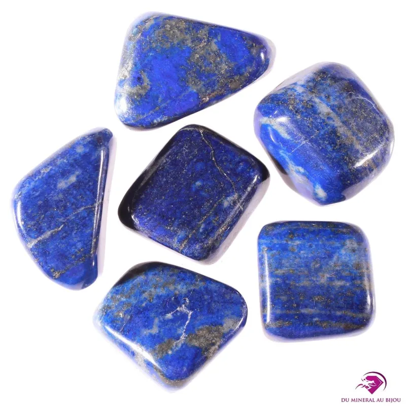 Pierre roulée Lapis lazuli (Taille moyenne)