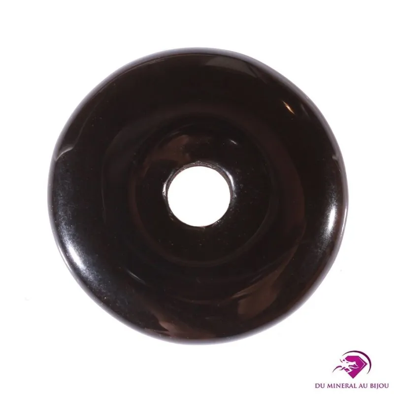 Donut en Obsidienne noire