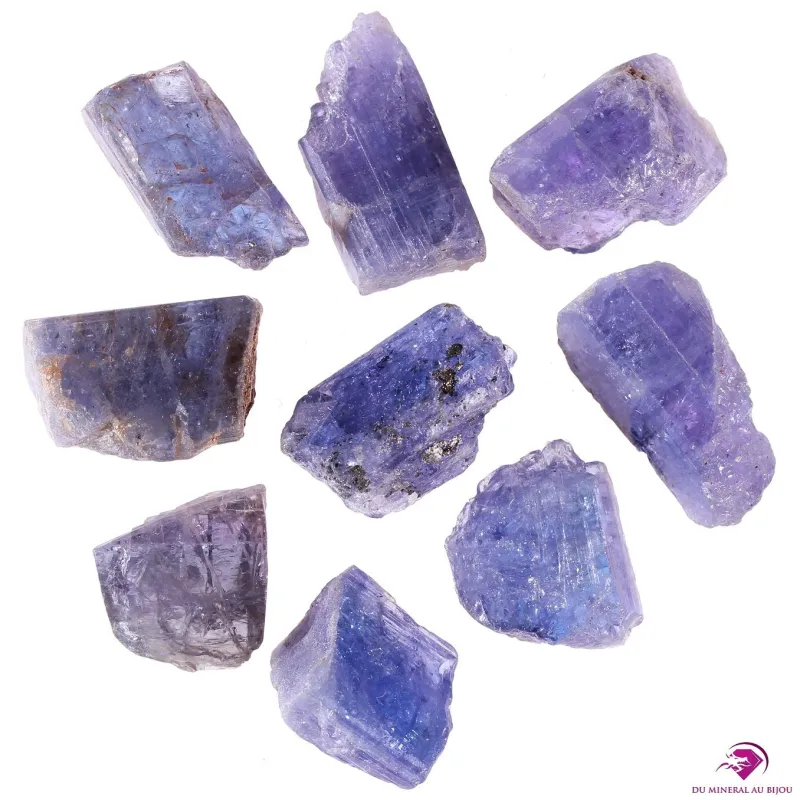 Tanzanite brute Qualité A