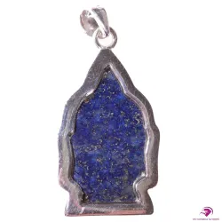 Pendentif Bouddha en Lapis-Lazuli et Argent 925