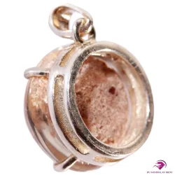 Pendentif en Quartz inclusions Lodolite