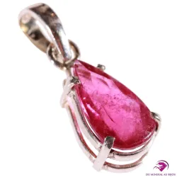 Pendentif en Tourmaline Rubellite