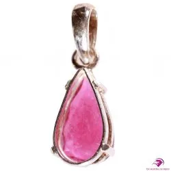 Pendentif en Tourmaline Rubellite