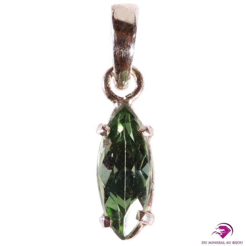 Pendentif en Tourmaline Verdelite