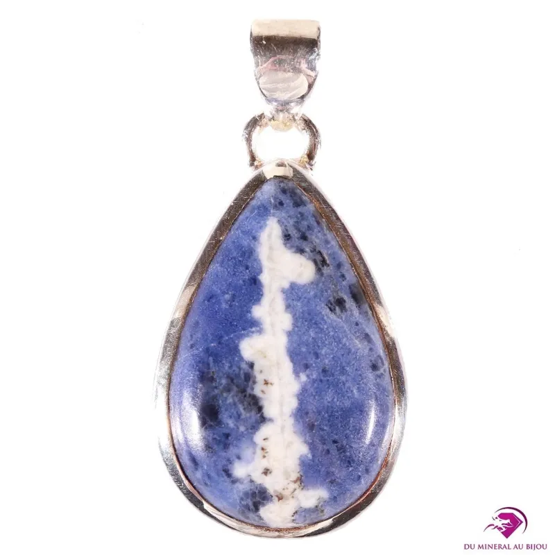 Pendentif en Sodalite