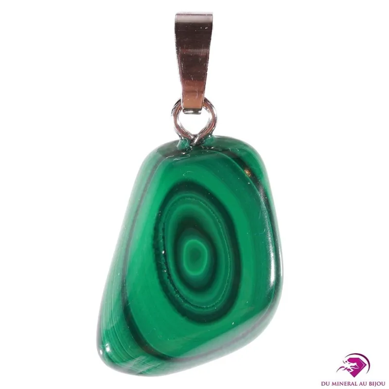 Pendentif en Malachite