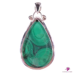 Pendentif en Malachite