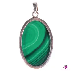 Pendentif en Malachite