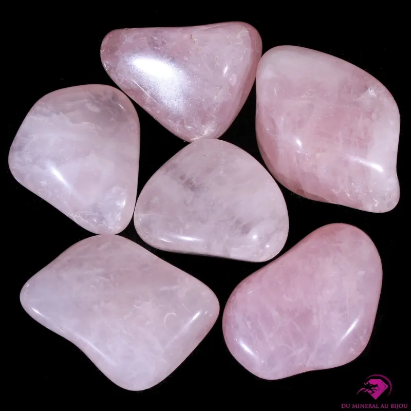 Pierre roulée Quartz rose