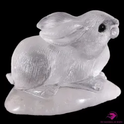 Lapin en Cristal de roche