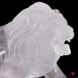 Lion en Cristal de roche