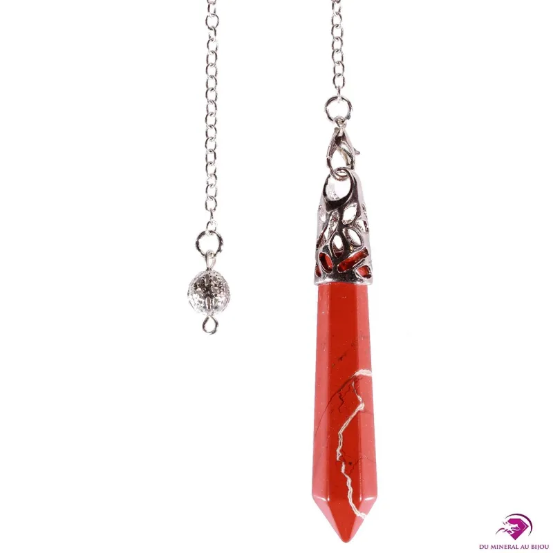 Pendule en Jaspe rouge