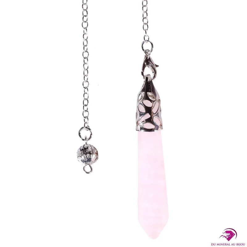 Pendule en Quartz rose