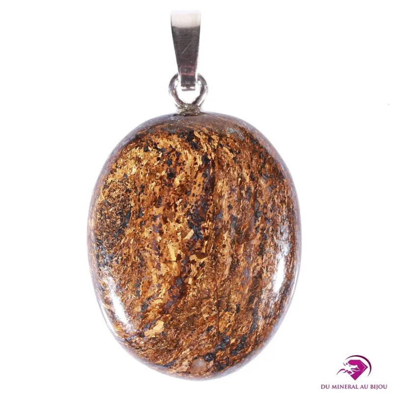 Pendentif en Bronzite