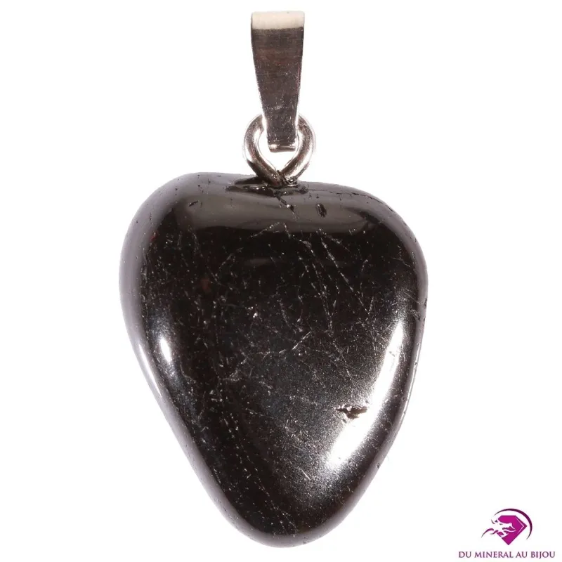 Pendentif en Tourmaline noire