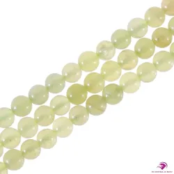 5 Perles rondes Jade 8mm