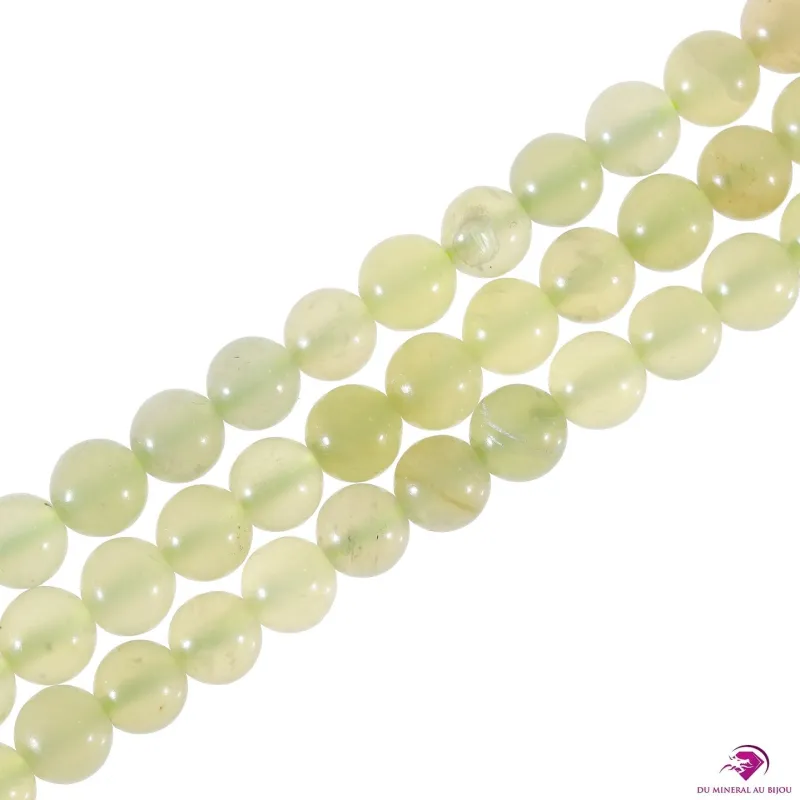 Perles rondes Jade 8mm