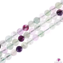 Perles rondes Fluorine 8mm