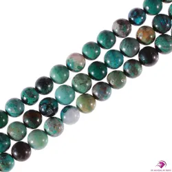 Perles rondes Chrysocolle 8mm