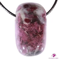 Pierre percée en Quartz Tourmaline rubellite