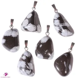 Pendentif en Obsidienne floconneuse