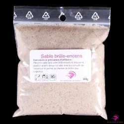 Sable pour brûle-encens