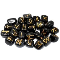 Runes divinatoires en Onyx