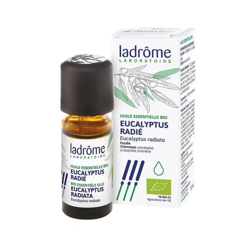 Eucalyptus radié - Huile essentielle bio Ladrôme