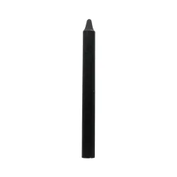 Bougie Noire - Teintée masse - 22cm