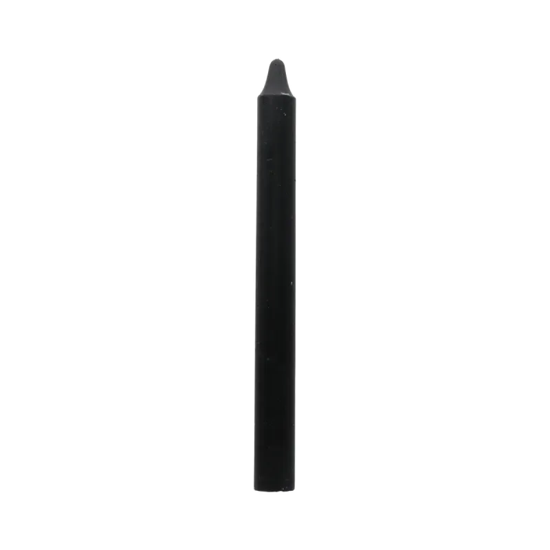 Bougie Noire - Teintée masse - 22cm